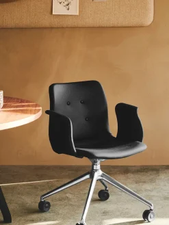 Bent Hansen Primum Chair 4 Star Fixed m. Hjul fra> Kontorstole