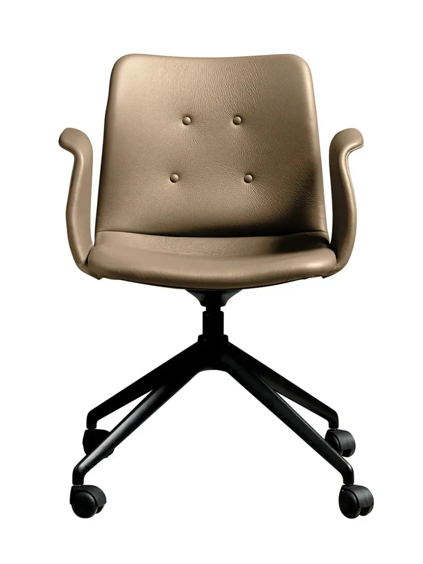 Bent Hansen Primum Chair 4 Star Fixed m. Hjul fra> Kontorstole