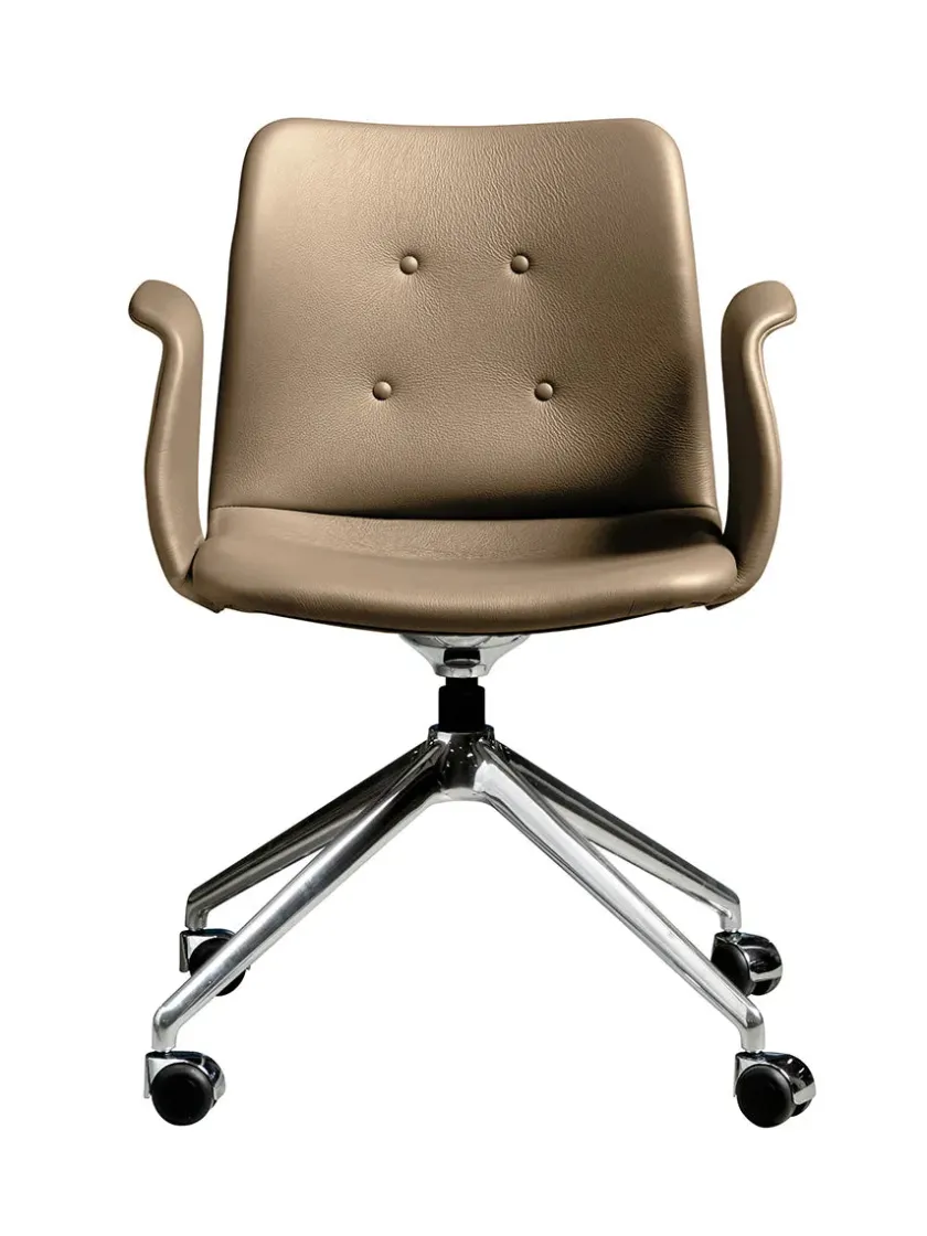 Bent Hansen Primum Chair 4 Star Fixed m. Hjul fra> Kontorstole