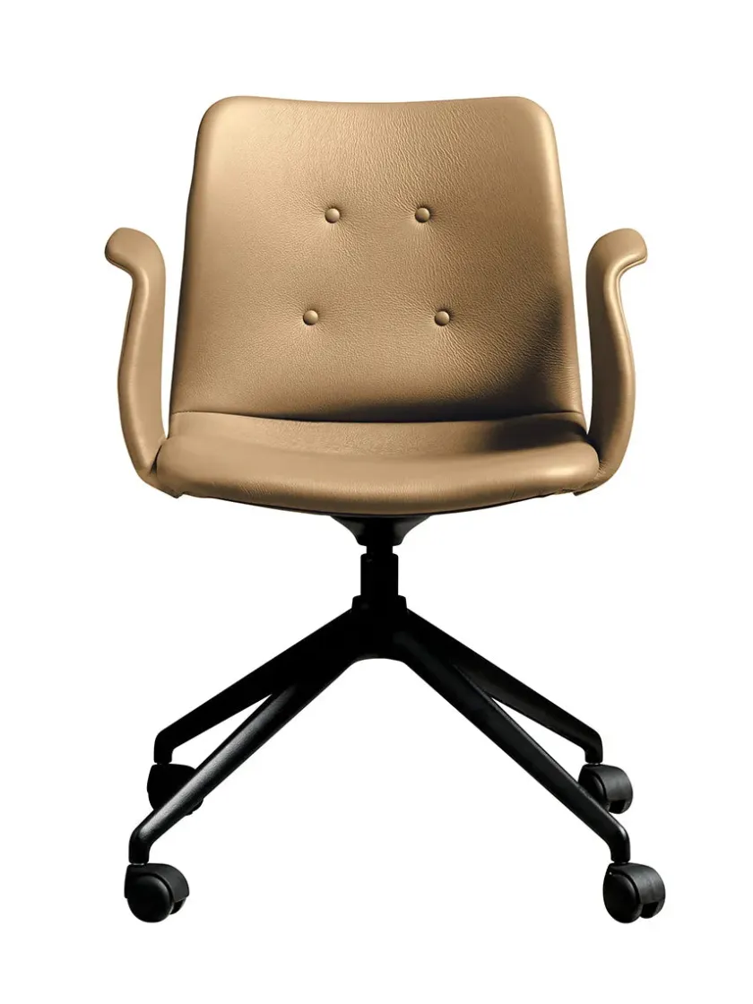 Bent Hansen Primum Chair 4 Star Fixed m. Hjul fra> Kontorstole