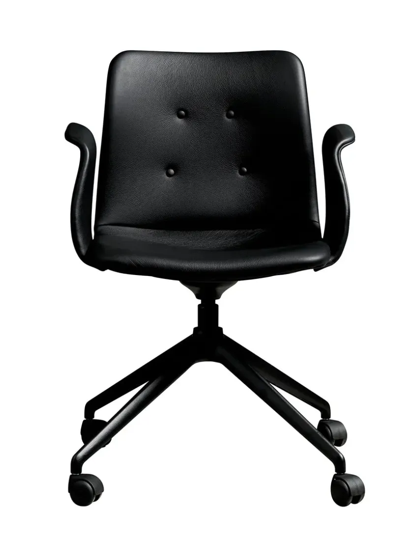 Bent Hansen Primum Chair 4 Star Fixed m. Hjul fra> Kontorstole