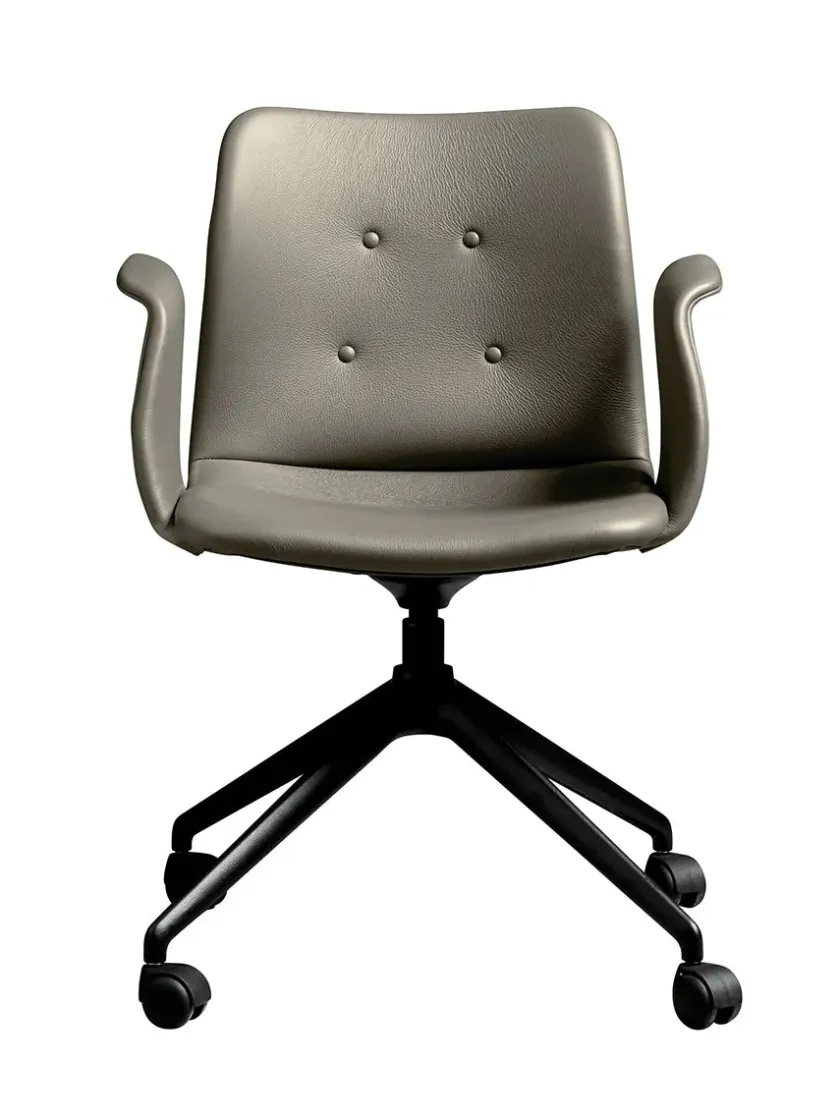 Bent Hansen Primum Chair 4 Star Fixed m. Hjul fra> Kontorstole