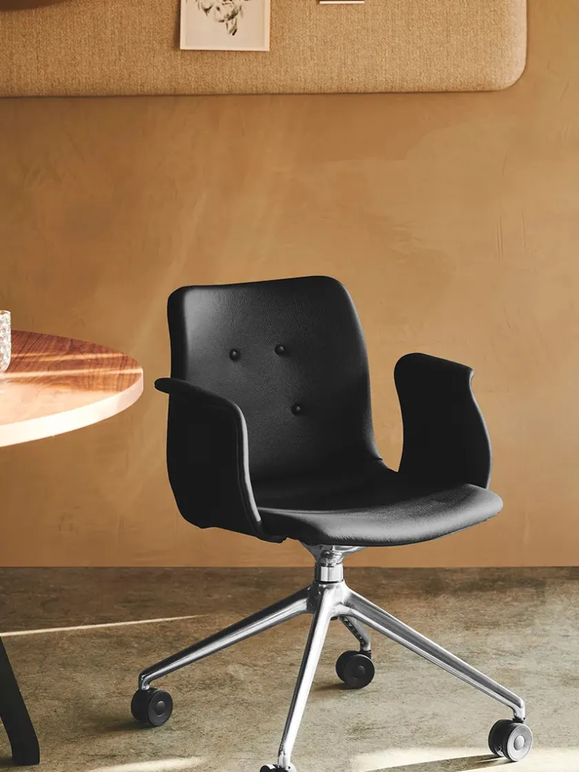 Bent Hansen Primum Chair 4 Star Swivel m. Hjul fra> Kontorstole