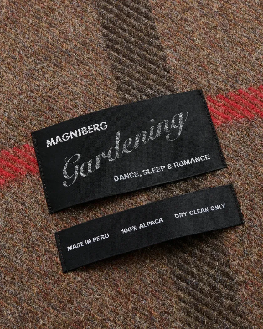 Magniberg Princess blanket - Poppy seed blue fra> Gaver Til Hende|Puder Og Plaider