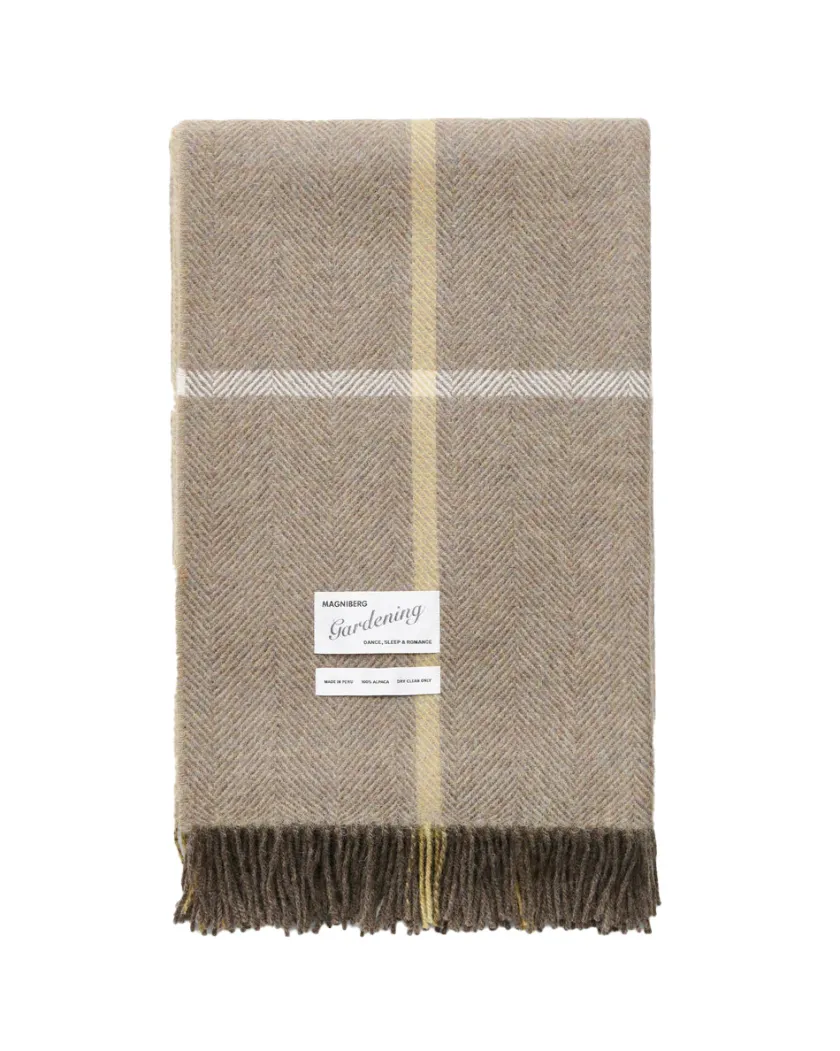 Magniberg Princess blanket - Poppy seed blue fra> Gaver Til Hende|Puder Og Plaider