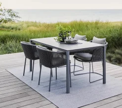 Cane-line Pure Bord, 150x90 cm fra> Haveborde