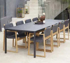 Cane-line Pure Bord, 280x100 cm fra> Haveborde