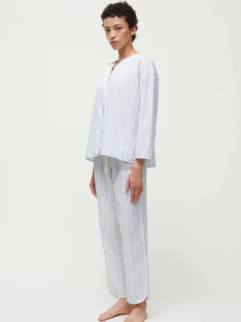 Aiayu Pyjamas Poplin, pure ecru fra> Tøj|Tekstiler Til Soveværelset