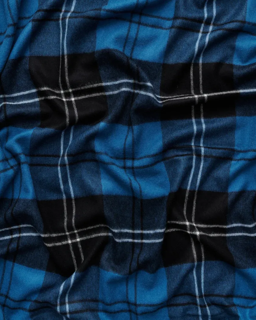 Magniberg Queen blanket - Lipstick red tartan fra> Puder Og Plaider