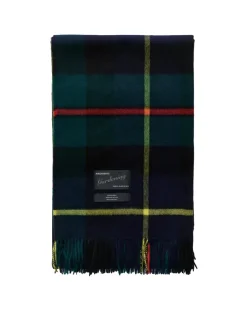 Magniberg Queen blanket - Scottish green tartan fra> Gaver Til Hende|Puder Og Plaider