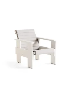 HAY Quilted sædehynde til Crate Loungechair, Sky Grey fra><noscript><img width=