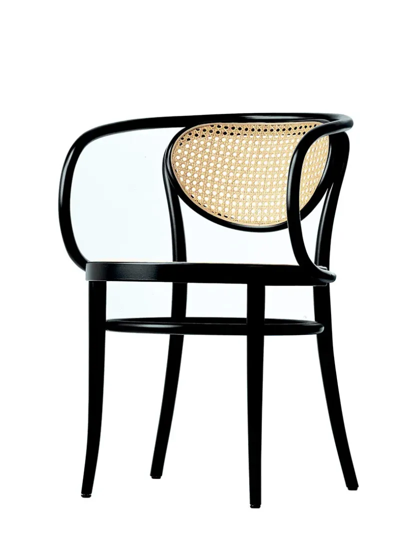 Thonet 210R Armstol, ask fra> Spisebordsstole
