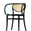 Thonet 210R Armstol, sort fra> Spisebordsstole