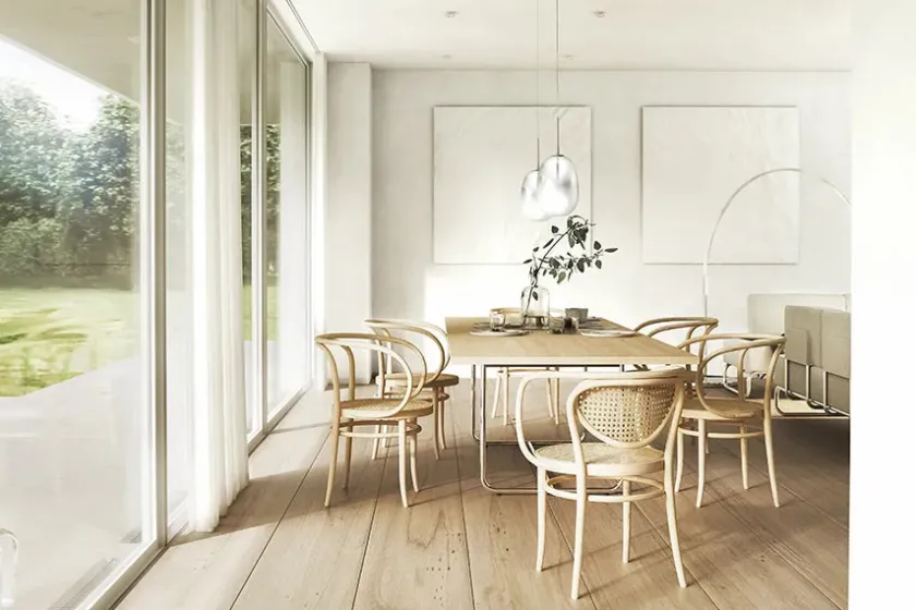Thonet 210R Armstol, sort fra> Spisebordsstole