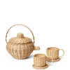 Ferm Living Rattan Tea Set fra>Børn Gaver|Gaver Til Børn