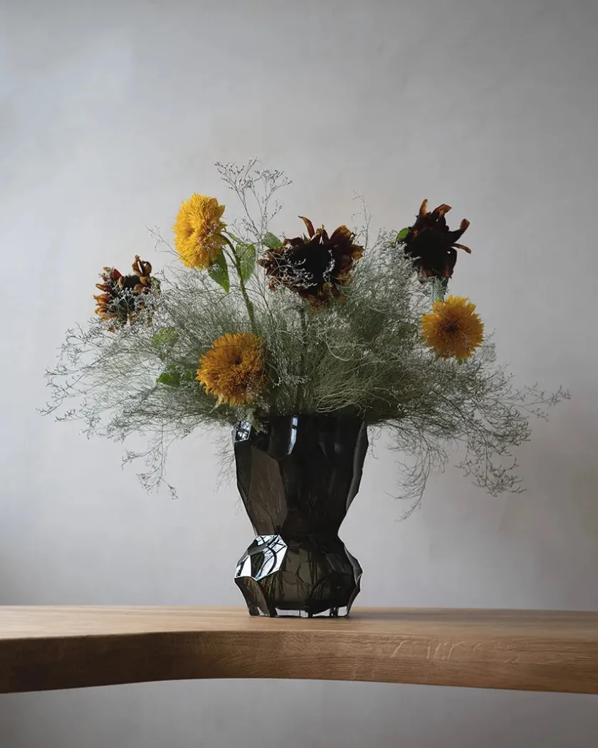 Hein Studio Reflection Vase, metallic glas fra> Vaser