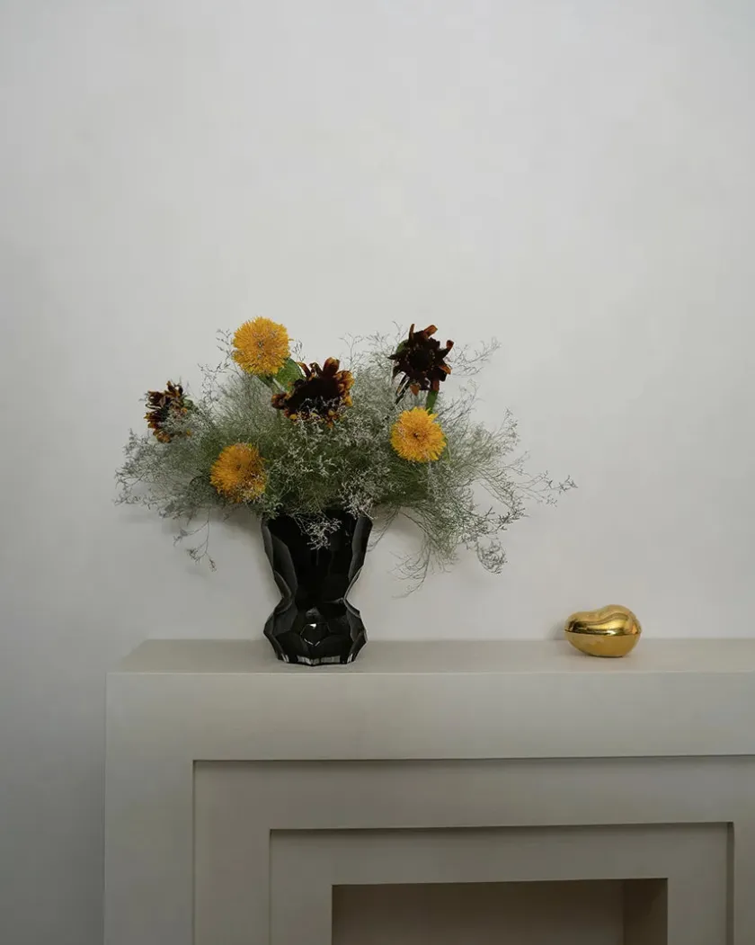 Hein Studio Reflection Vase, metallic glas fra> Vaser
