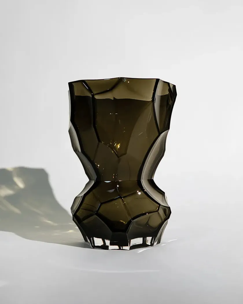 Hein Studio Reflection Vase, metallic glas fra> Vaser
