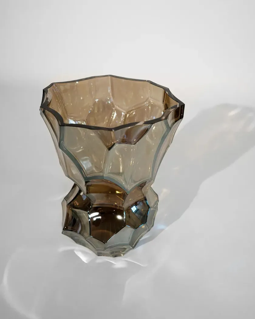 Hein Studio Reflection Vase, metallic glas fra> Vaser
