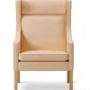 Fredericia Furniture Øreklapstolen af Børge Mogensen> Lænestole