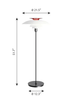 Louis Poulsen Reparationssæt til PH 80 Gulvlampe fra> Reservedele Til Lamper