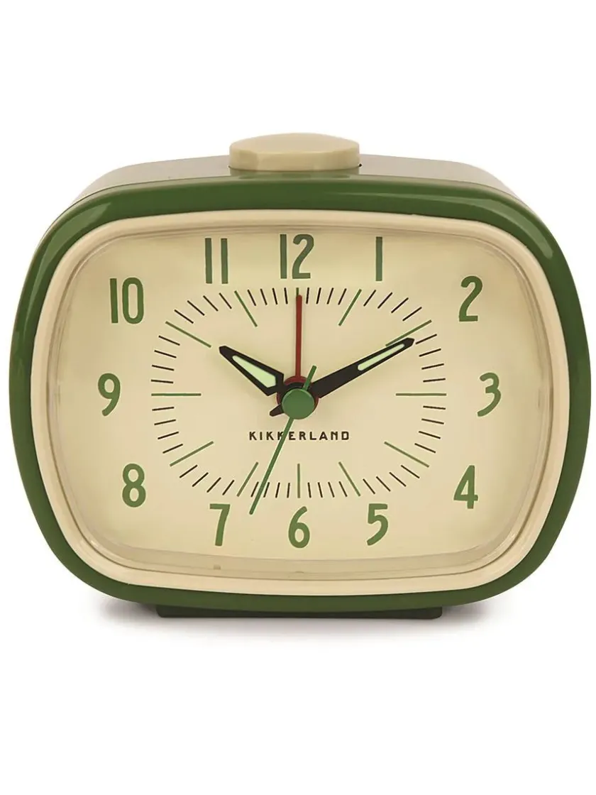 Kikkerland Retro Alarm Clock, green fra> Gaver Til Ham