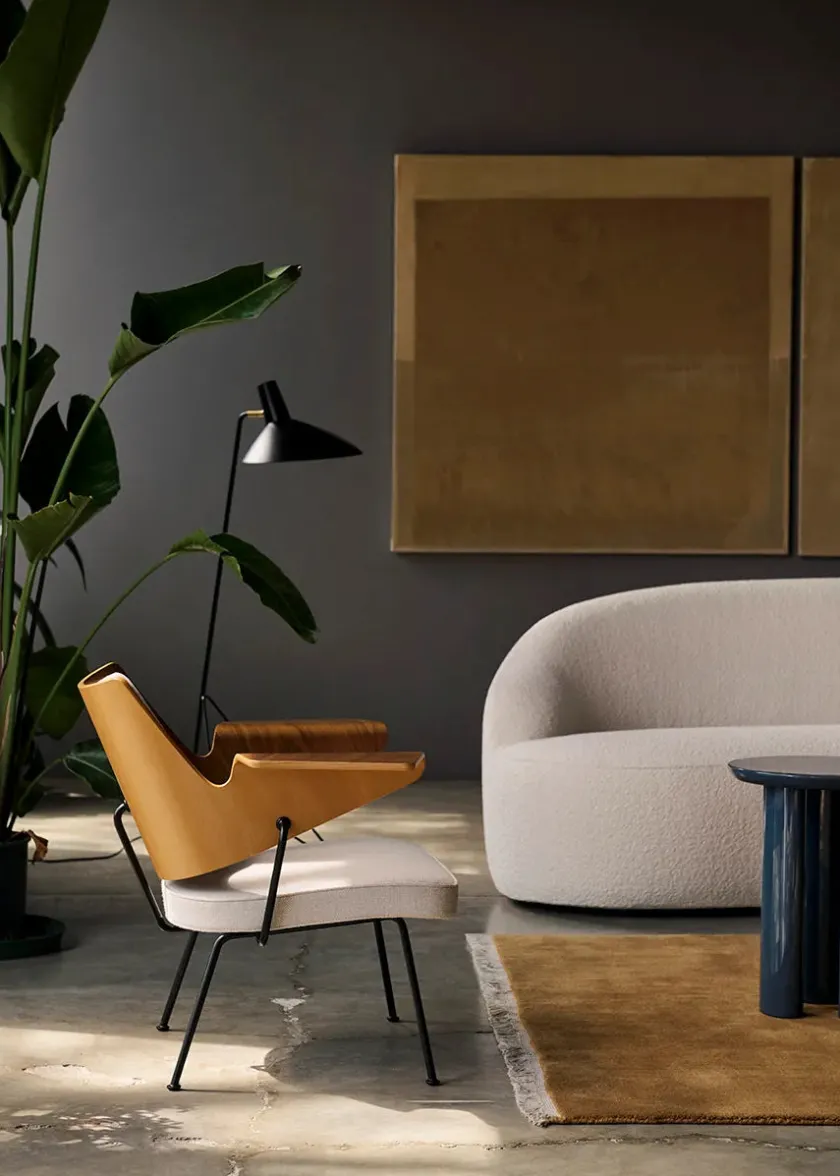 &Tradition RFH Lounge Chair RD8 fra> Lænestole