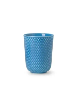 Lyngby Porcelæn Rhombe krus, rosa fra><noscript><img width=