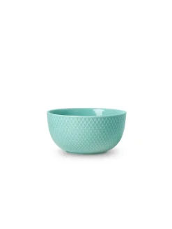 Lyngby Porcelæn Rhombe skål, mørk blå Ø22 cm fra><noscript><img width=