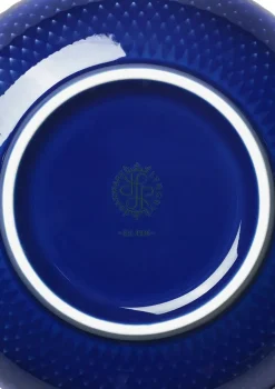 Lyngby Porcelæn Rhombe skål, mørk blå Ø22 cm fra><noscript><img width=