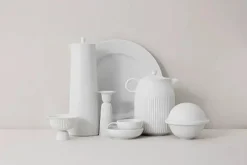 Lyngby Porcelæn Rhombe tallerkner fra> Service