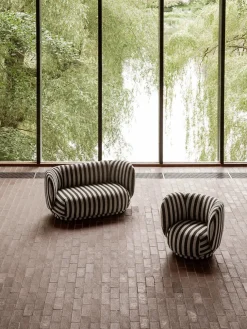 Ferm Living Rico Lounge Chair, bouclé i off-white fra><noscript><img width=