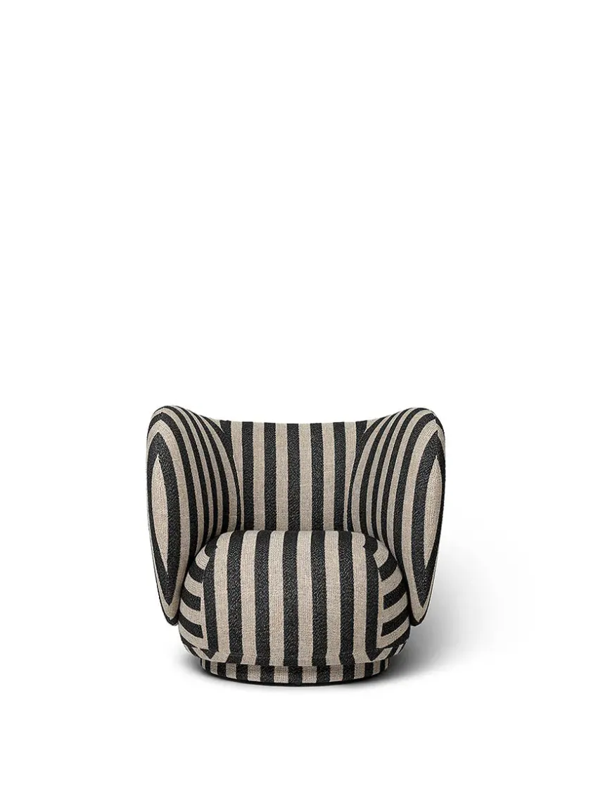 Ferm Living Rico Lounge Chair Louisiana fra> Lænestole