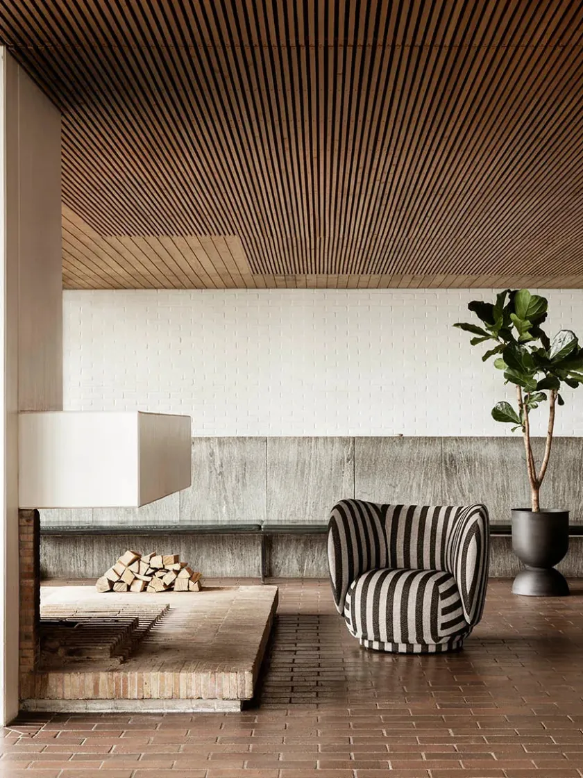 Ferm Living Rico Lounge Chair Louisiana fra> Lænestole