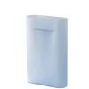 Muuto Ridge Vase, light blue frosted glass fra> Vaser