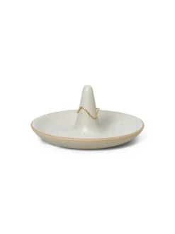 Ferm Living Ring Cone, Off-white Speckle fra><noscript><img width=