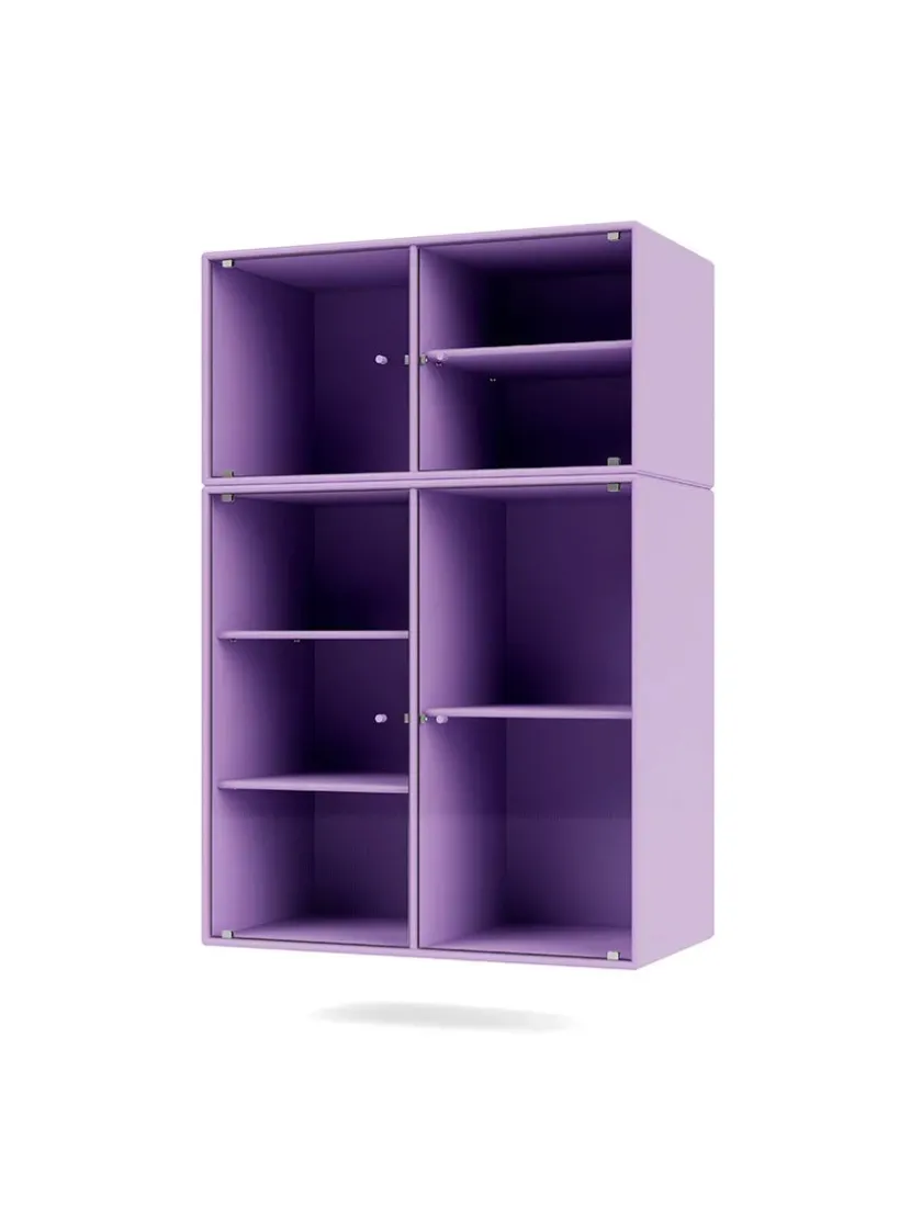 Montana Ripple III Vitrineskab, inkl. sokkel fra> Vitrineskabe