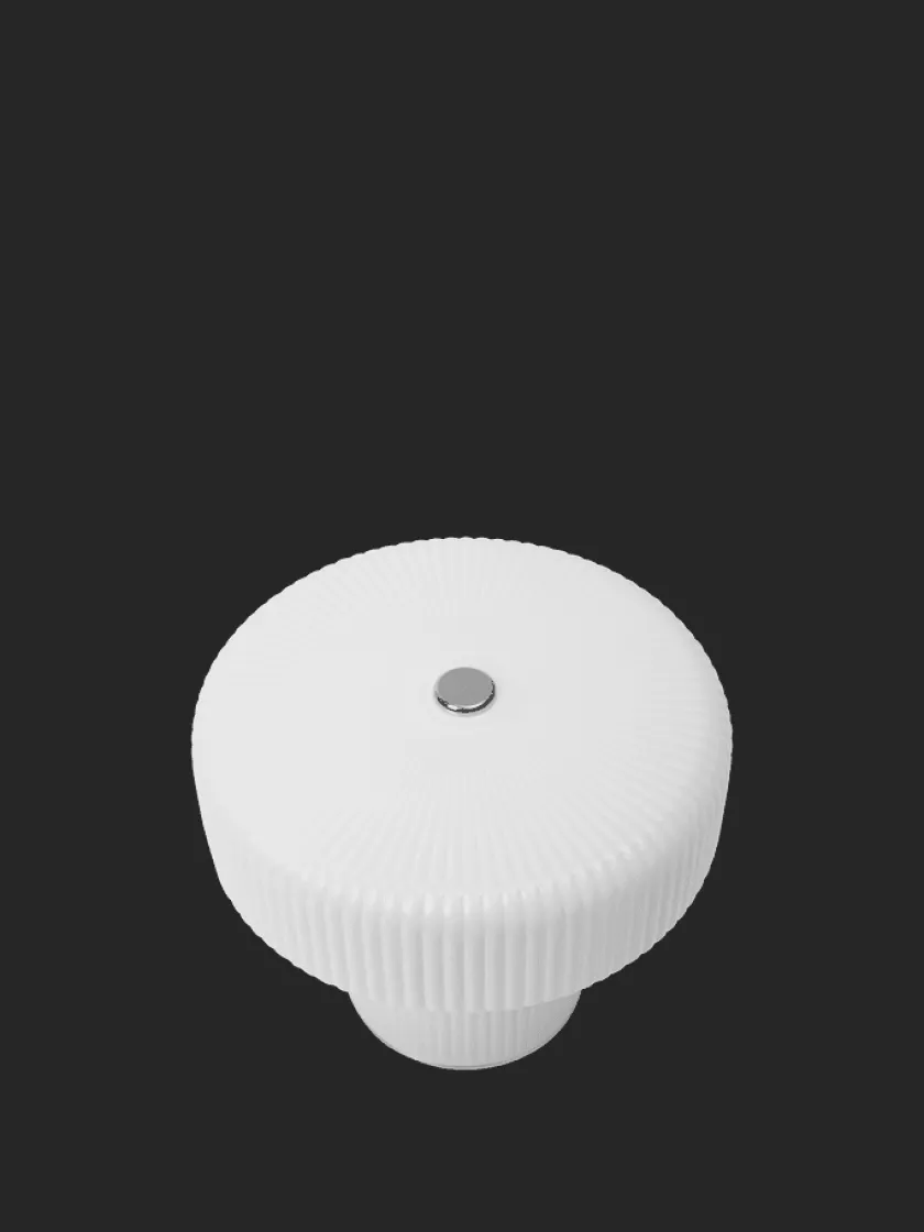 Ferm Living Ripple Portable Lamp White fra> Portable Lamper|Spots