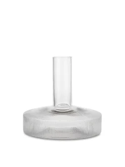 Ferm Living Ripple Wine Carafe, clear fra> Kander|Service