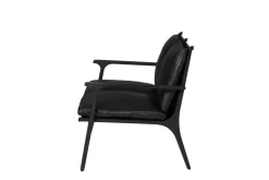 Stellar Works Rén Lounge sofa 2. pers natur eg, sort læder fra><noscript><img width=