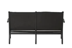 Stellar Works Rén Lounge sofa 2. pers natur eg, sort læder fra><noscript><img width=