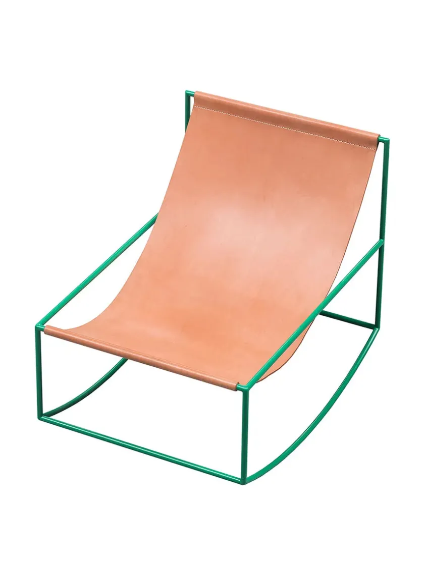 Valerie Objects Rocking Chair, green fra> Gyngestole