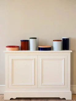 Nine ROD bowl, coral/dark blue fra><noscript><img width=