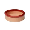 Nine ROD bowl, red/coral fra> Service