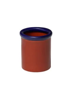 Nine ROD krukke, dark blue/terracotta fra> Vaser