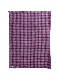 Magniberg Rodeo Duvet Cover, neon blue check fra><noscript><img width=