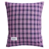 Magniberg Rodeo Pillow Case, neon pink check fra> Tekstiler Til Soveværelset