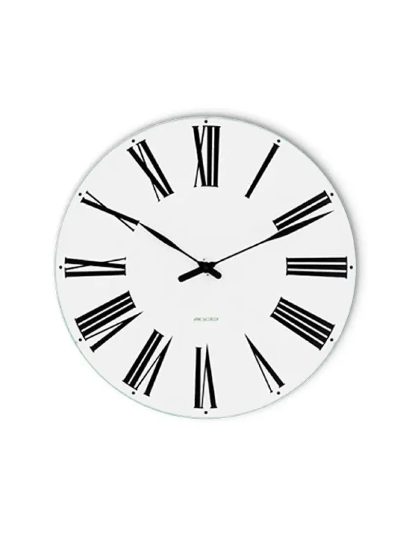 Arne Jacobsen Clocks Roman Vægur af Arne Jacobsen (Ø: 21)> Gaver Til Ham|Vægure