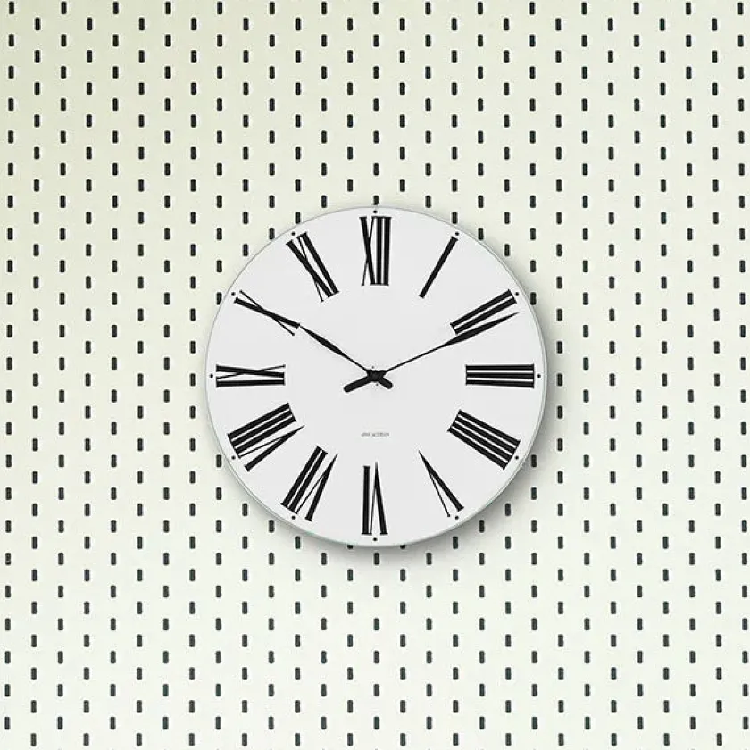 Arne Jacobsen Clocks Roman Vægur af Arne Jacobsen (Ø: 21)> Gaver Til Ham|Vægure