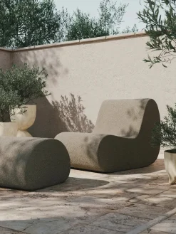 Ferm Living Rouli Pouf fra> Udendørs Loungemøbler|Havestole